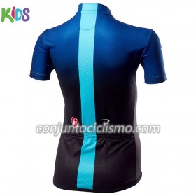 Maillot mangas cortas 2019 Team Sky Niños N001